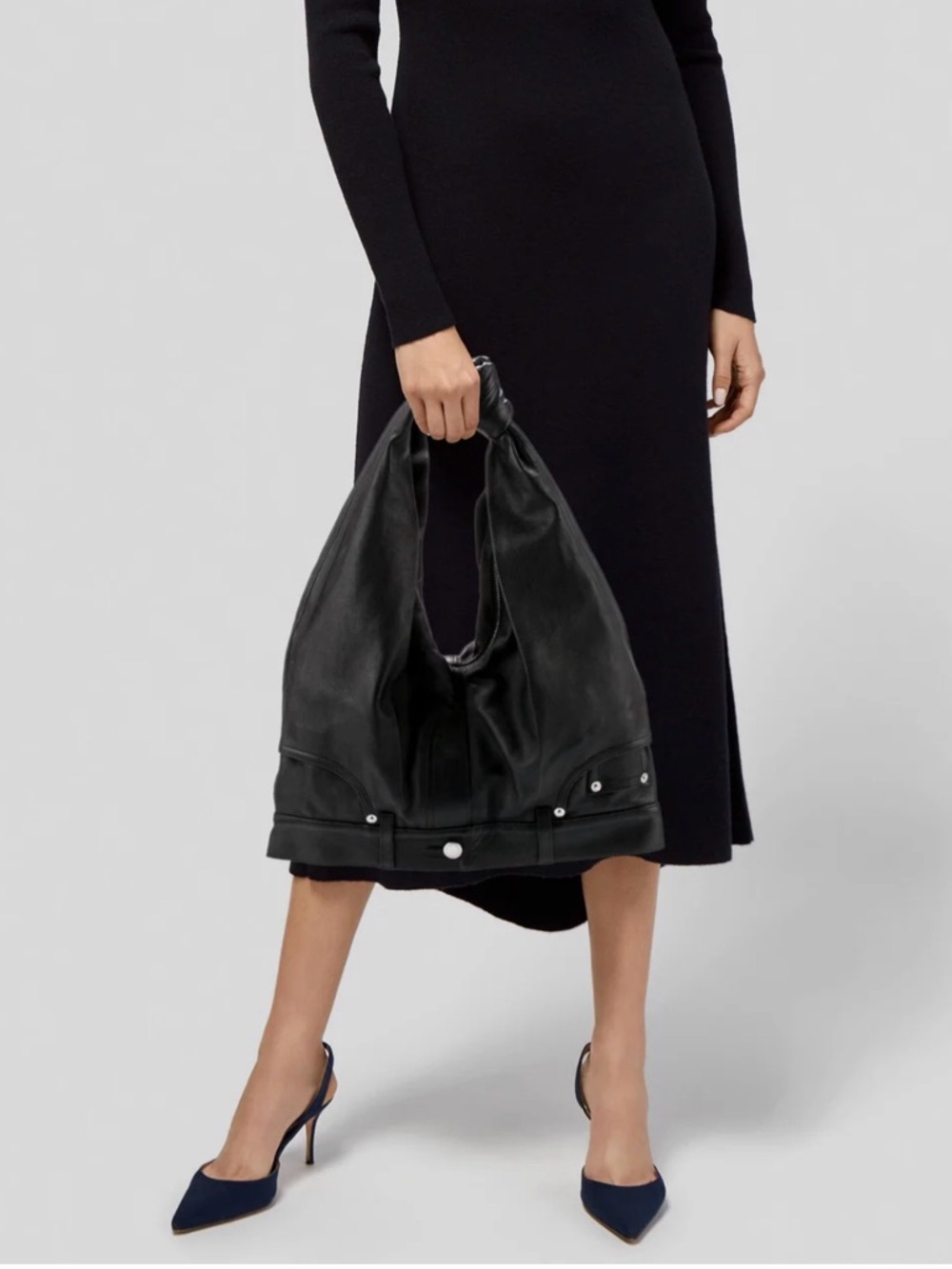 Alexander Wang 5 Pocket Hobo in Leather - Picture 3 of 7